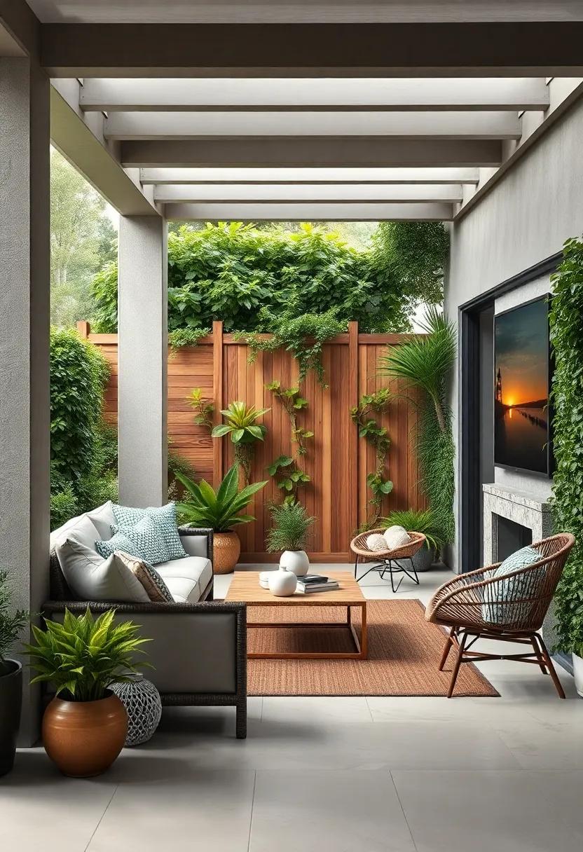 Living fences: Investigate the growing trend of using hedges and climbing plants as natural fences for privacy and aesthetics