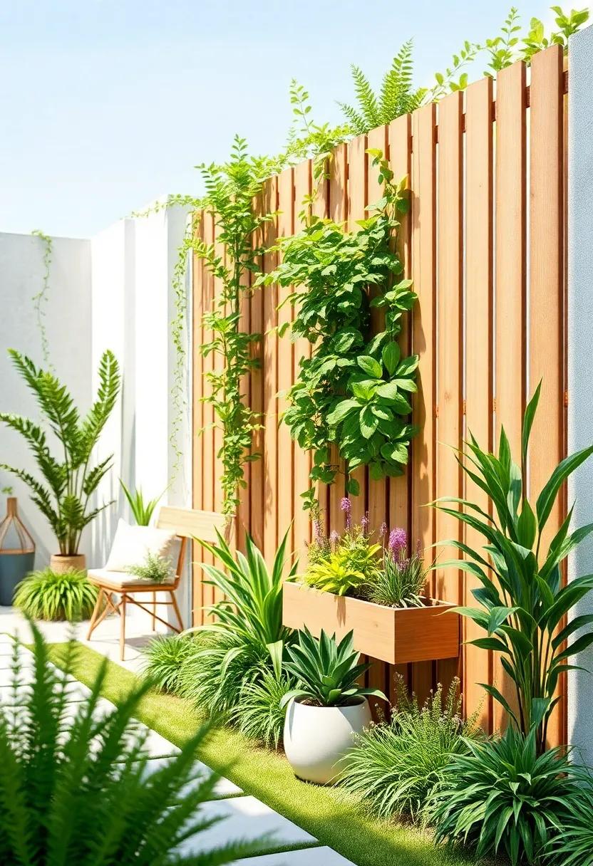 Vertical Gardens: Learn how to incorporate planter boxes into⁤ your fence design for a space-saving and ‌stylish greenery solution