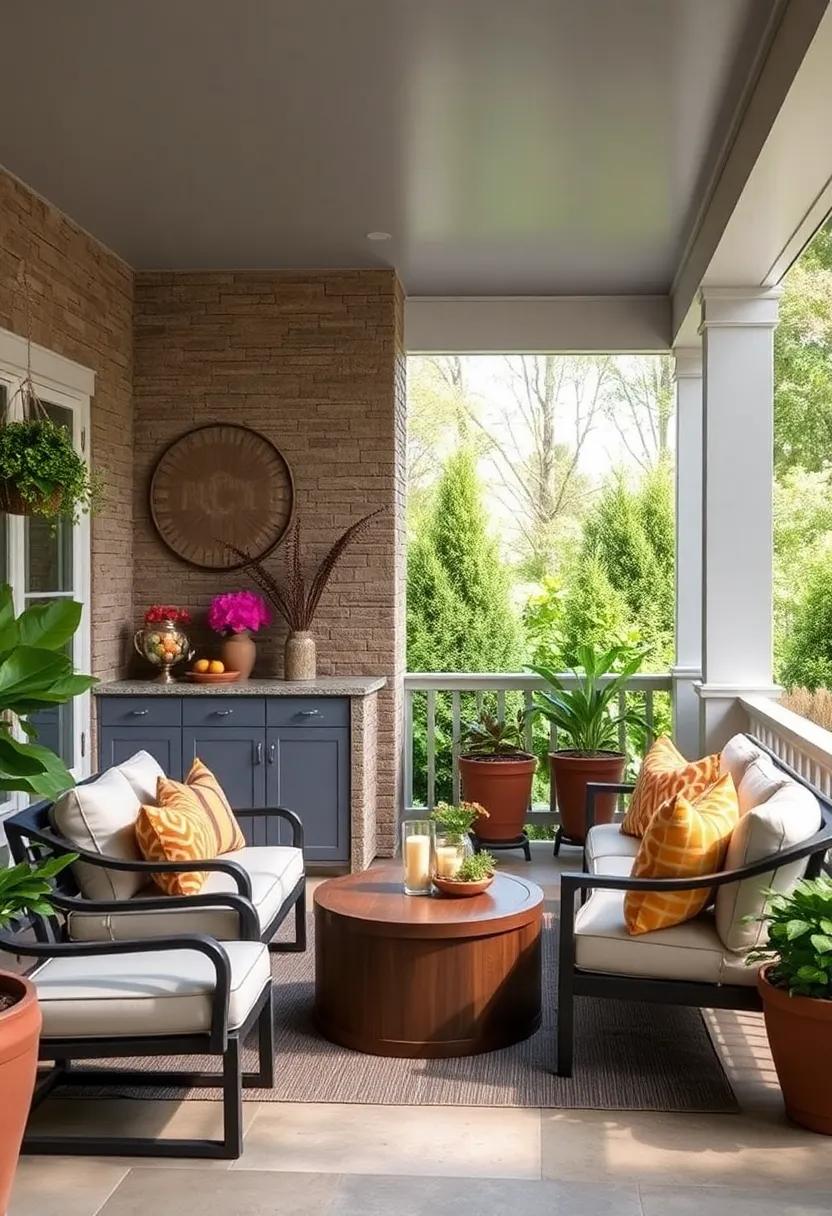 Crafting ⁤a Cozy Corner: ‍Designing comfortable seating Areas for ⁢Your ⁢Porch Bar