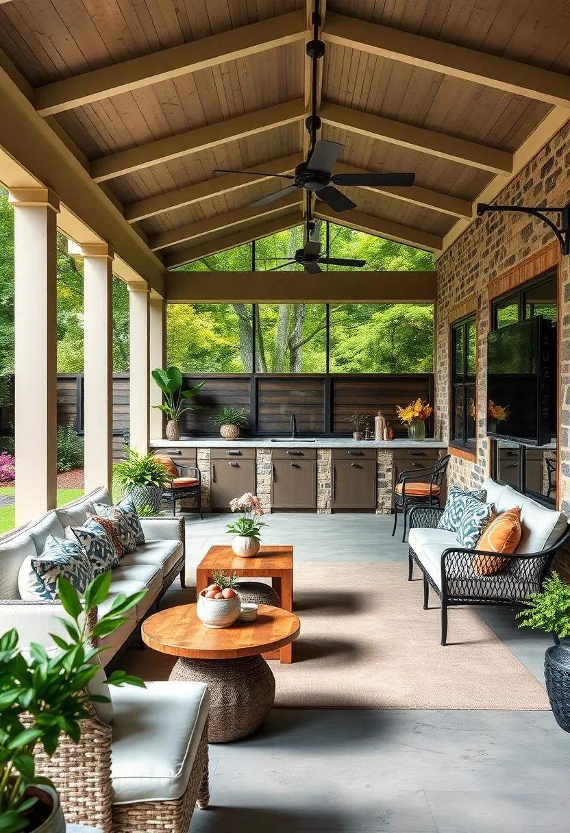 Functional Furniture: exploring Built-in Counters for Outdoor⁢ Entertaining