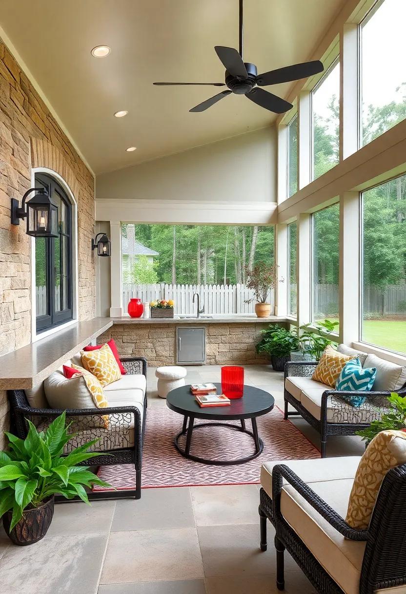 the Importance of Layout: Arranging Your ⁤Screened Porch ⁣Bar Efficiently