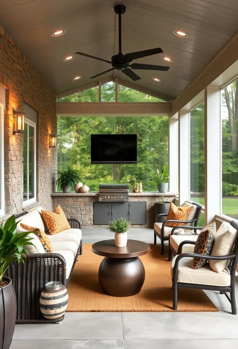 Innovative⁢ Furniture Ideas for Maximizing‌ Space on Your Screened‍ Porch ⁢Bar
