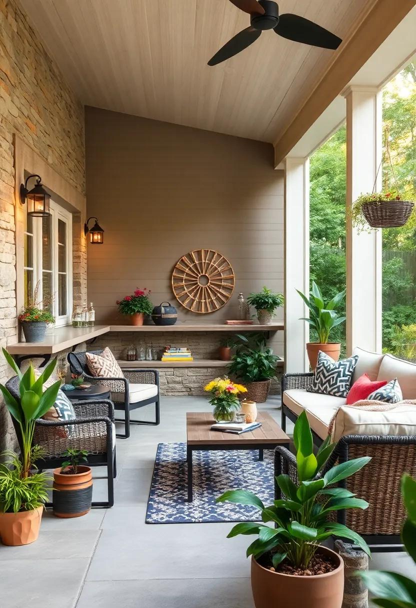 Incorporating Nature: Using Plants and Greenery to Enhance‌ Your Porch Feel