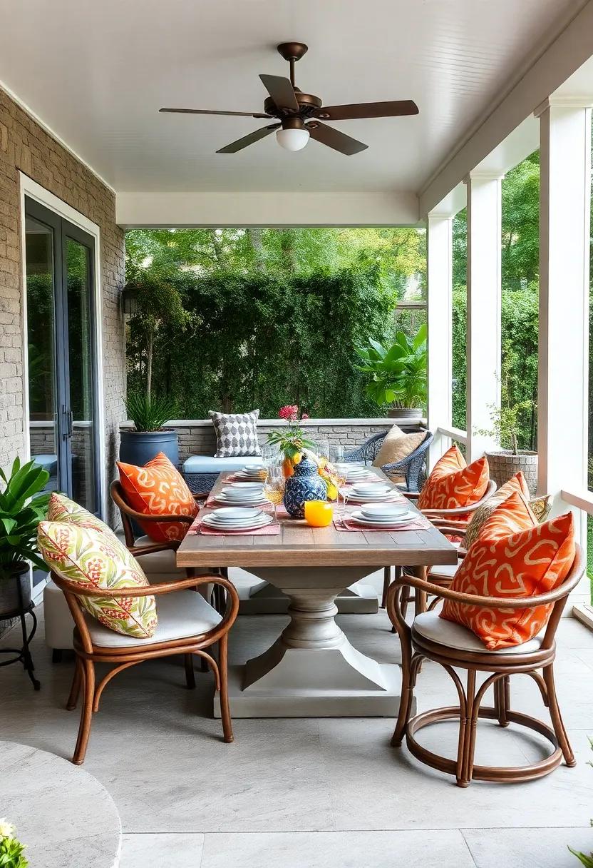 Showcasing Bold Patterns to transform Your Dining Space