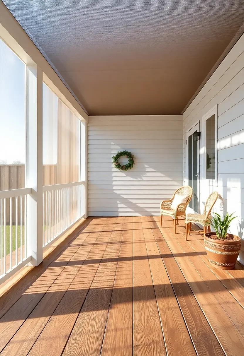 Plywood Planks: Experiment ‌with plywood designed for outdoor use, ​which provides an affordable yet‌ stylish solution while being lightweight and ‍easy to install