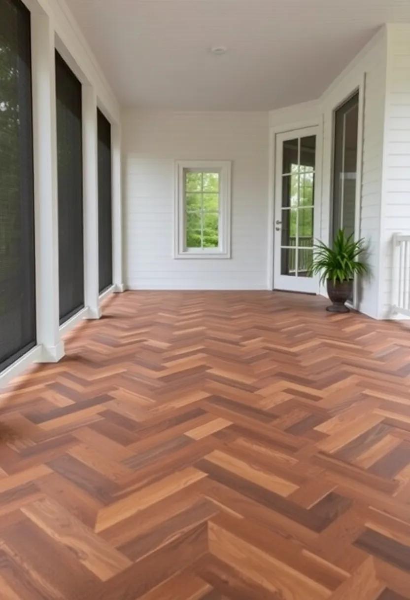 Geometric‌ Patterns: Create a striking‍ floor⁣ by arranging wooden tiles in geometric ​patterns,⁤ offering ‌a modern ‌twist on classic wood flooring