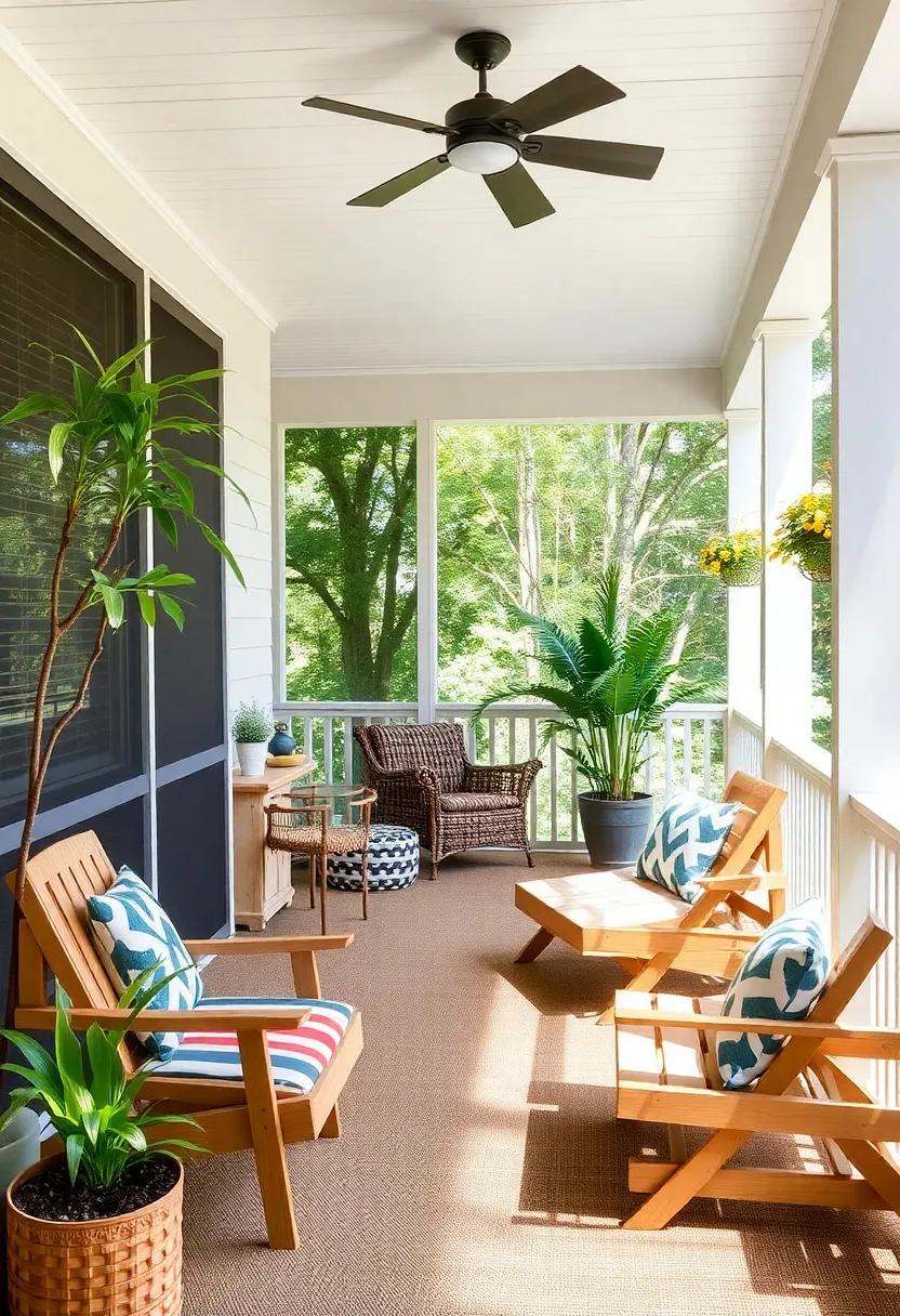 Sensory Garden:⁤ Fill ‍your screened porch ​with potted plants⁢ and a‍ variety of⁣ textures, from soft‍ fabrics⁣ to ⁢hard surfaces, stimulating young minds while⁤ offering ‍a small play‌ area ‍among the greenery