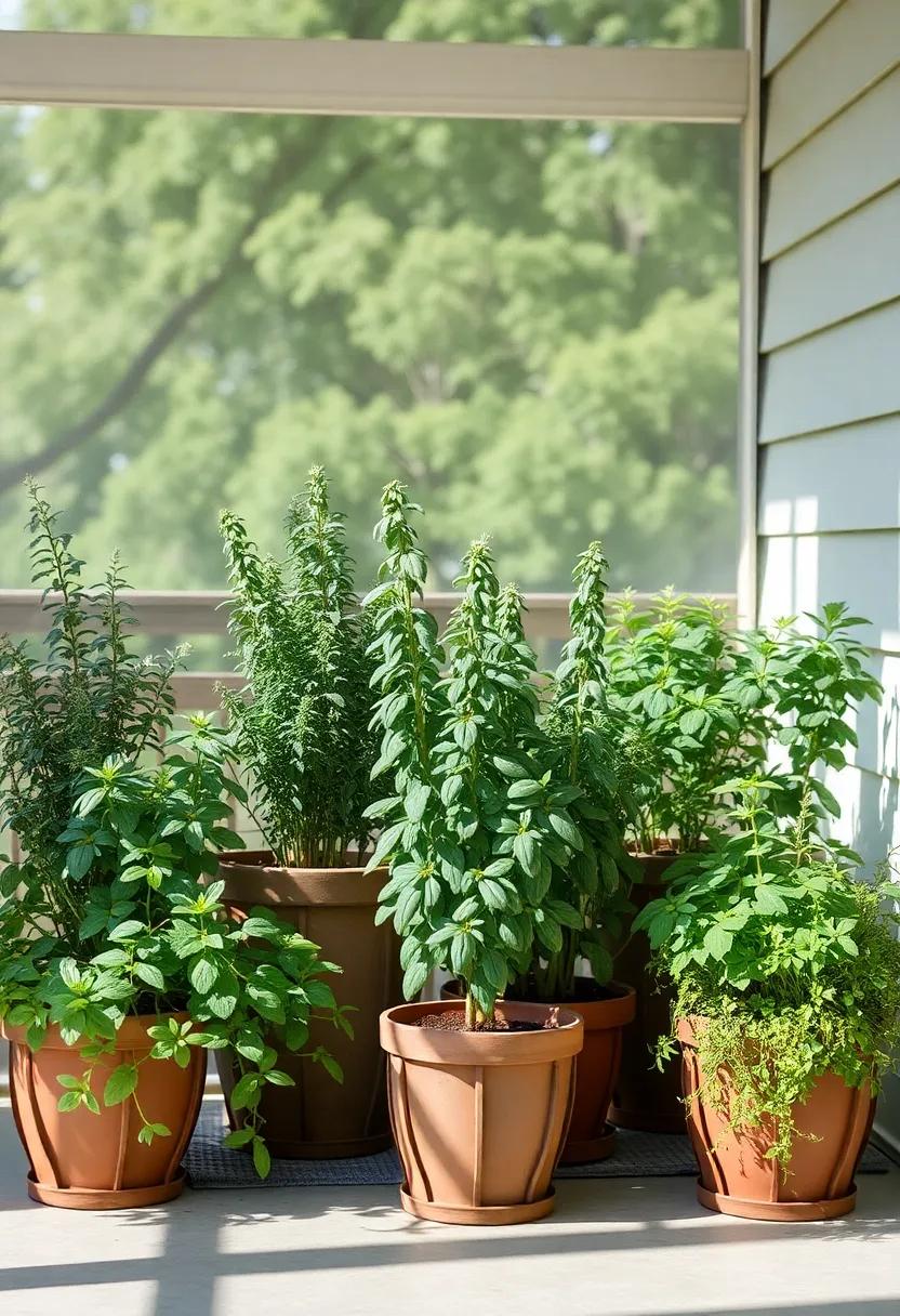 Sage: ⁤With⁢ its strong, earthy flavor, sage complements ⁣rich dishes and roasted meats ⁣wonderfully,​ flourishing in the sunlight