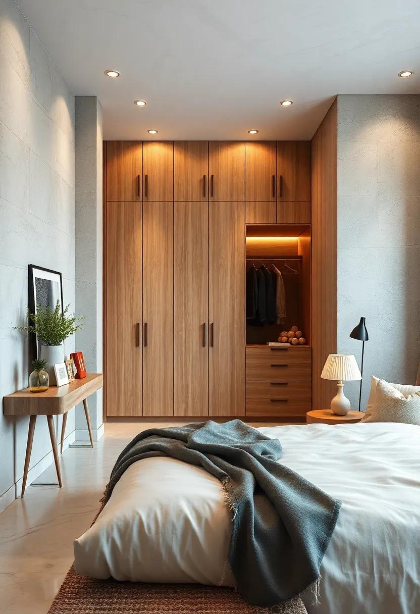 Creative Wardrobe designs for a Seamless Bedroom Experience