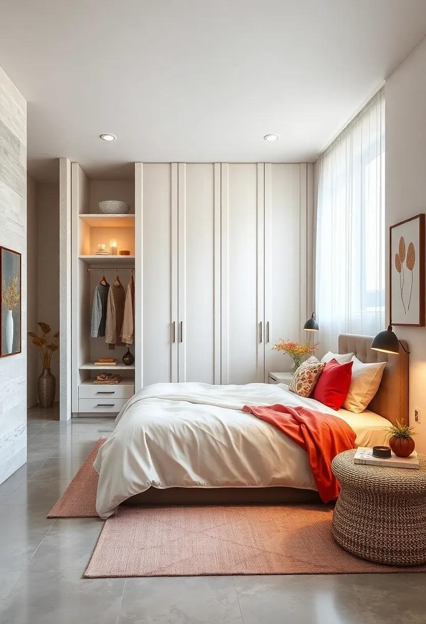 Embracing Minimalism for a Serene small Bedroom Aesthetic