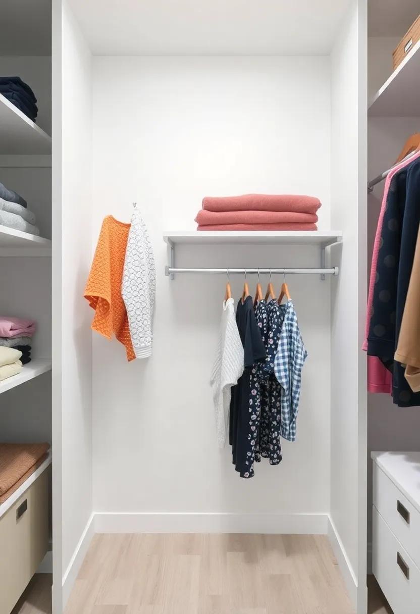 Implement a hanging rod system that allows ​you to easily swap out seasonal clothes, keeping your ⁢closet​ fresh and functional ⁢all year long