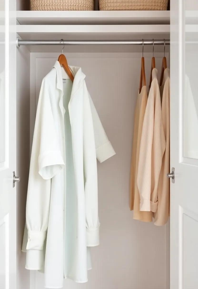 Use cascading ⁢hangers for‍ easy organization of blouses and shirts, keeping⁢ your closet tidy and your outfits ⁢easily accessible