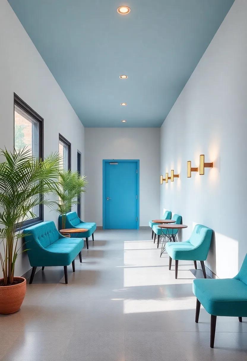 Embracing Open Air Designs with ⁤Breezy Bar-Style Seating in Hallways