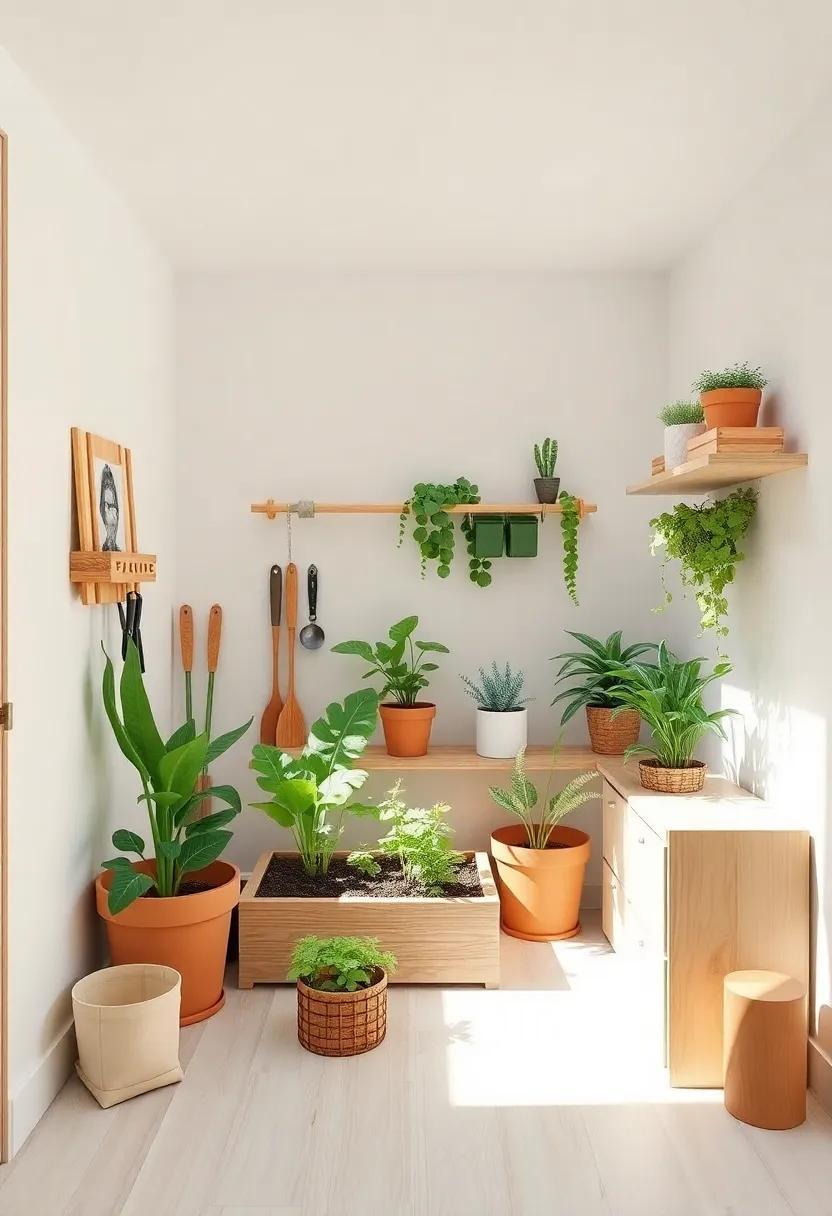 The Miniature Garden ⁣Space: A dedicated area‌ with built-in planters for ‍kids to learn about gardening,each section complemented ‌by storage ‍for tools and ⁤plants