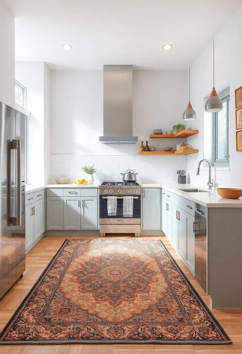 Choosing ​Stylish Rugs That Ground ‍Your Kitchen's Design ⁤With Comfort