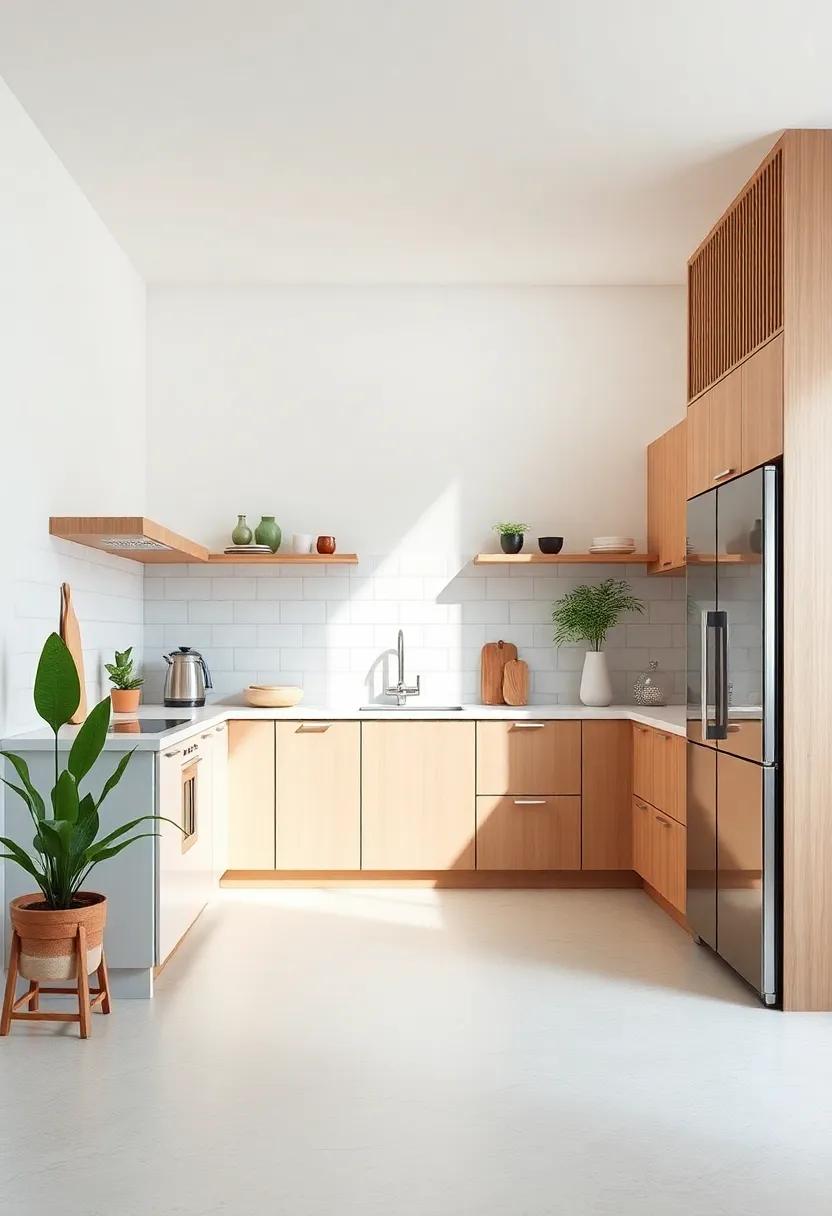 Eco-Friendly⁢ materials‌ That Elevate Small Kitchen Designs