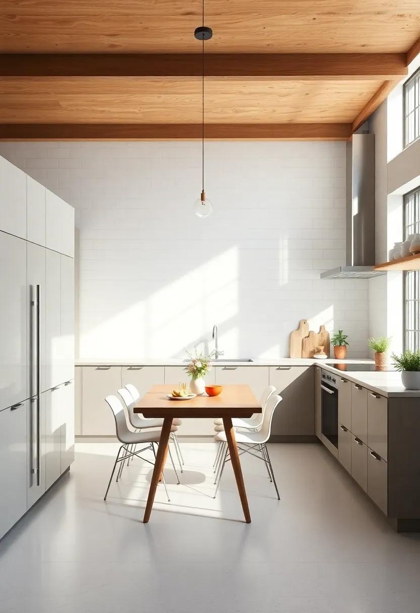 Integration⁤ of Dining‌ Areas into Small Kitchen Spaces