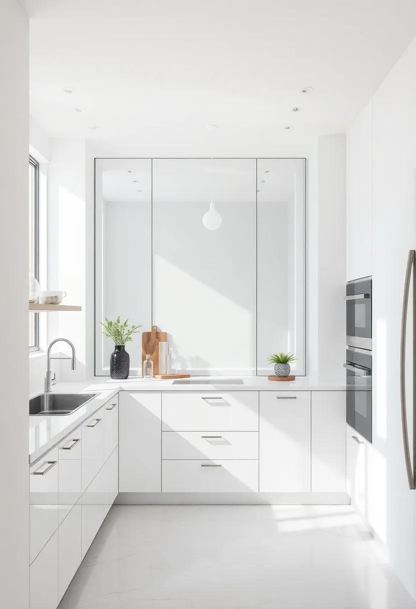 leveraging Mirrors to Create Illusions ⁣of Expansion in Cooking Areas