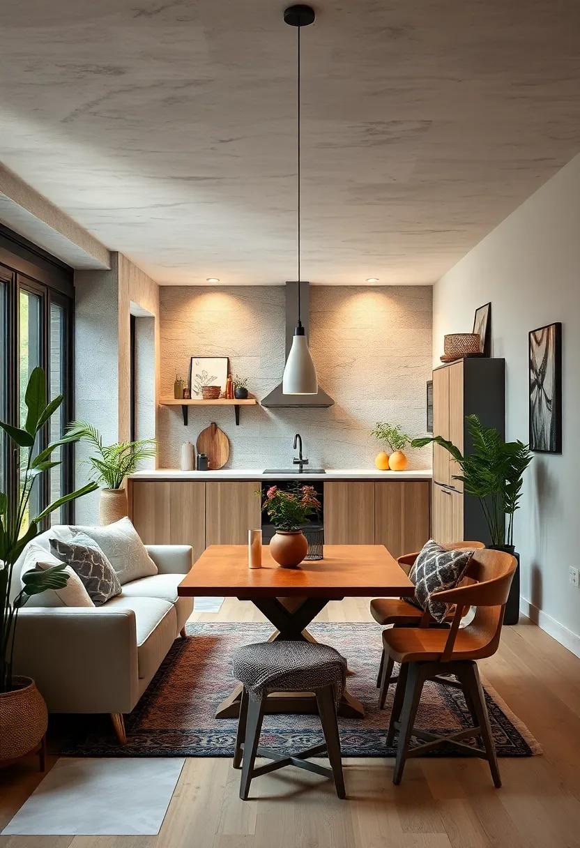 Harmonizing Textures: Balancing Different‌ Materials for Visual interest