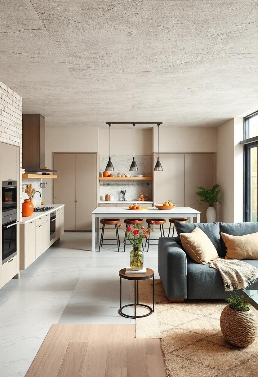 Open Concepts: The Benefits of Integrating Kitchen and Living Areas