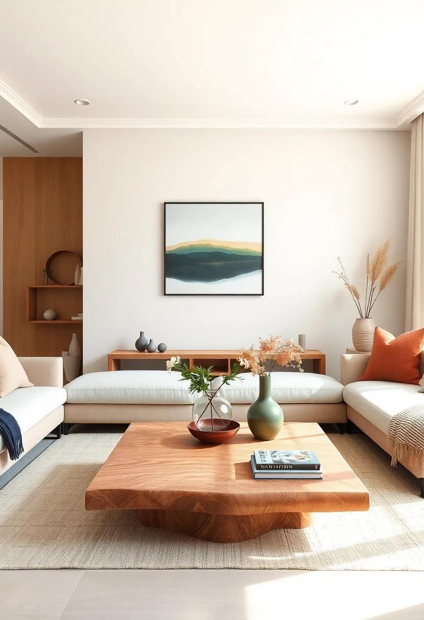 Elemental Harmony: Choose a‍ coffee table that harmonizes with‌ other natural ‌materials in ‌your living room, enhancing the overall minimalist ⁣aesthetic