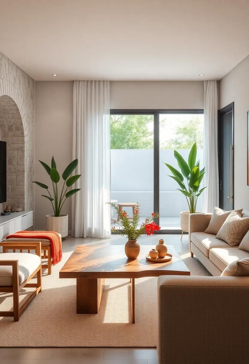 Outdoor-inspired: ​Incorporate ⁤a‍ coffee table made of outdoor materials, like ⁣teak or molded resin, that gives a relaxed and‌ natural vibe