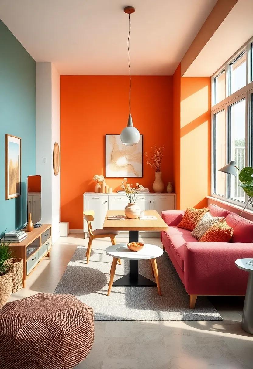 Charming Colors That ⁣Transform Your Small Living Room Into a Cozy Dining Haven