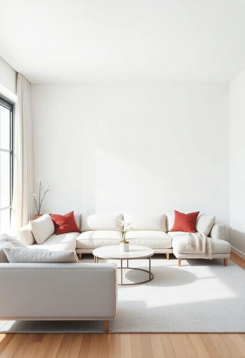 Embrace chic Minimalism With sleek ‍Compact Sectional Designs