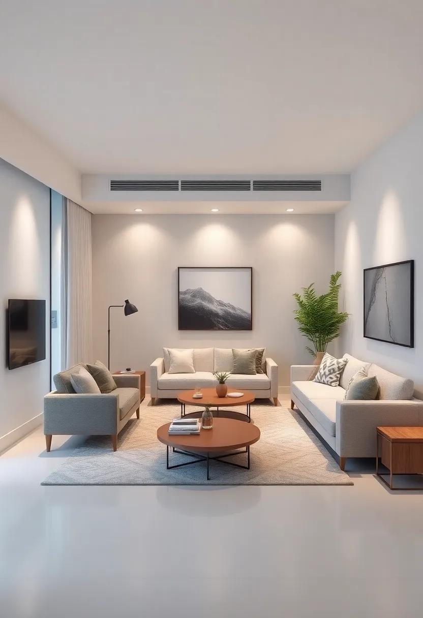 Creating Ambiance with Layered Lighting Designs in living Rooms