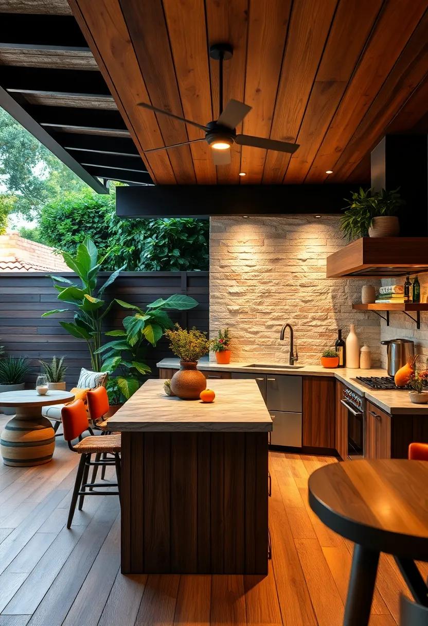 Crafting Unique Outdoor Kitchen Surfaces That Inspire⁤ Creativity