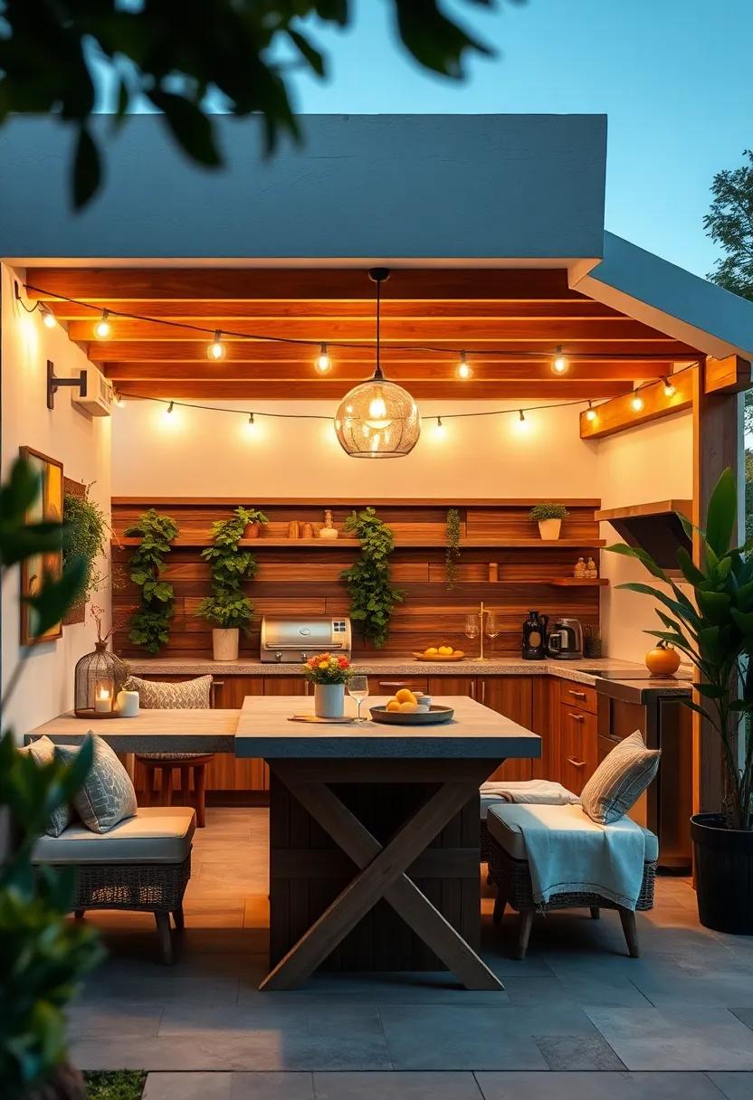 Transforming Your Backyard With Cozy outdoor Kitchen Elements