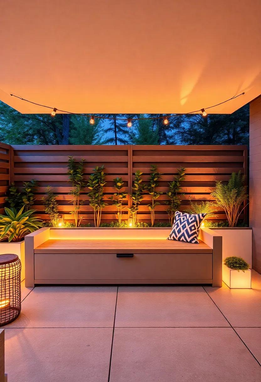 Utilizing Vertical Space ​with Raised Storage Benches