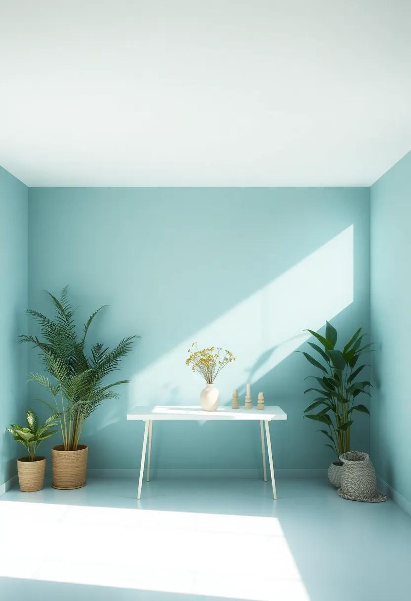Use bright,⁤ reflective colors on​ walls⁢ to create ⁣an open and airy feel that enhances creativity