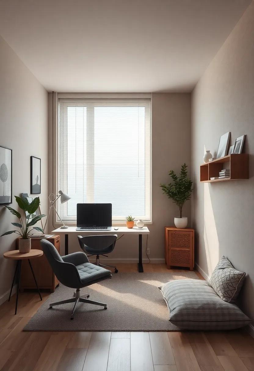 Incorporate sound-absorbing materials to create ​a serene working⁣ environment that encourages focus ⁤and ⁢concentration