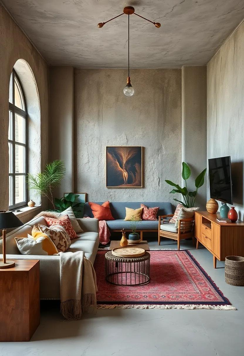 embrace Eclectic​ Textures with‍ Layered Fabrics ⁣for a Bohemian Vibe