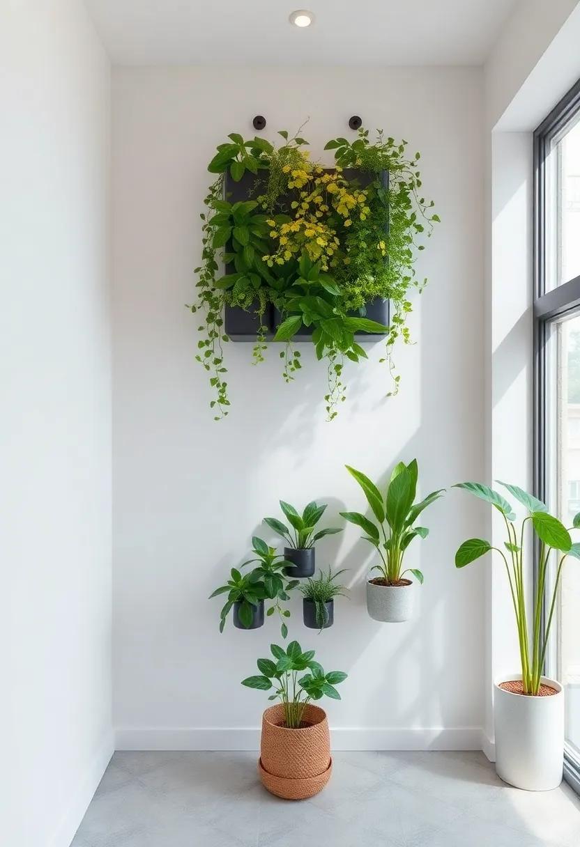 Vertical Gardens:⁣ Utilize‍ wall ​space to ⁣create vertical gardens, adding ⁣greenery without sacrificing‍ precious floor area,‌ perfect for urban dwellers