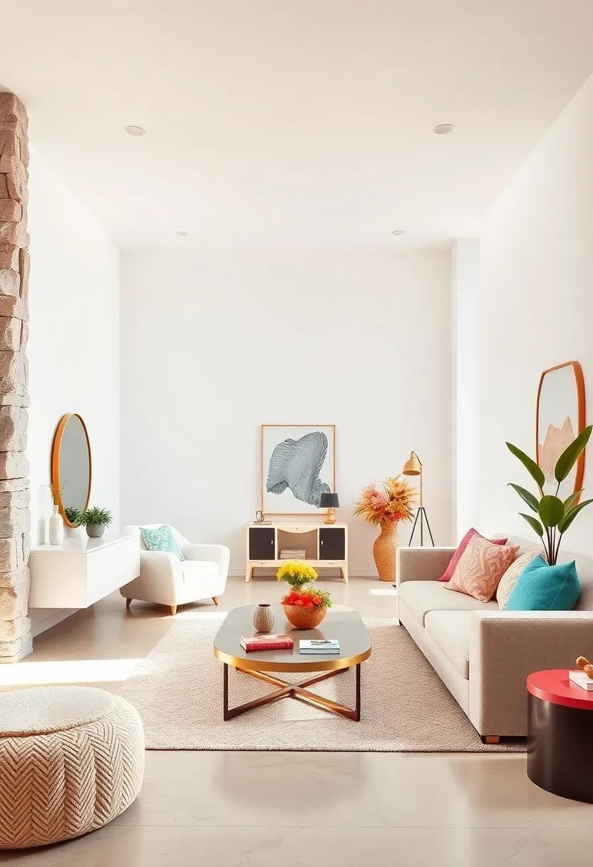 Bright and Airy: Use white walls, large mirrors, ⁤and vibrant accents ⁤to create an open, inviting atmosphere⁢ filled ⁢with ⁢light and energy, perfect for rejuvenation