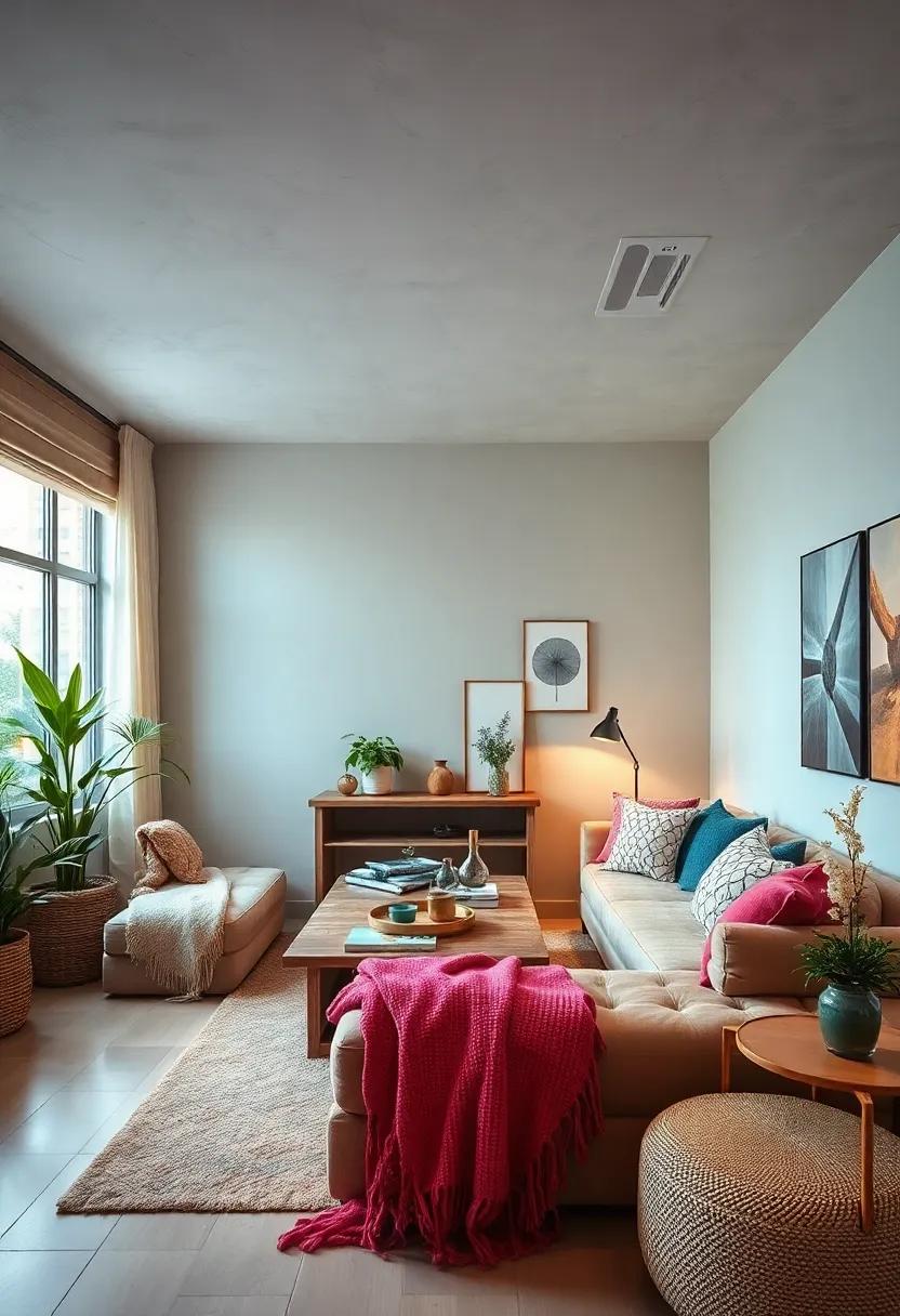 Eco-Friendly Haven: Focus on sustainability ⁤with upcycled decor, natural materials, and a ‍color palette inspired by‌ earth tones for a ⁢planet-friendly ‌retreat