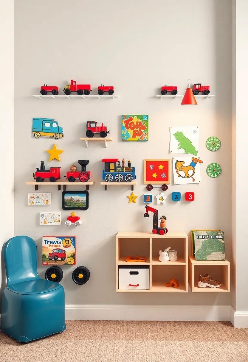 Interactive Activity Wall: Create ⁣a⁣ fun,⁣ interactive wall space with train-related activities like puzzles​ and⁢ games⁢ mounted ​for easy access