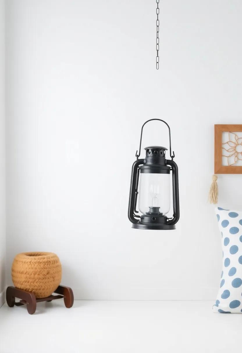 Railway‌ Lantern‌ decor: Incorporate antique-style lanterns as part of your nursery decor for a touch‍ of vintage charm