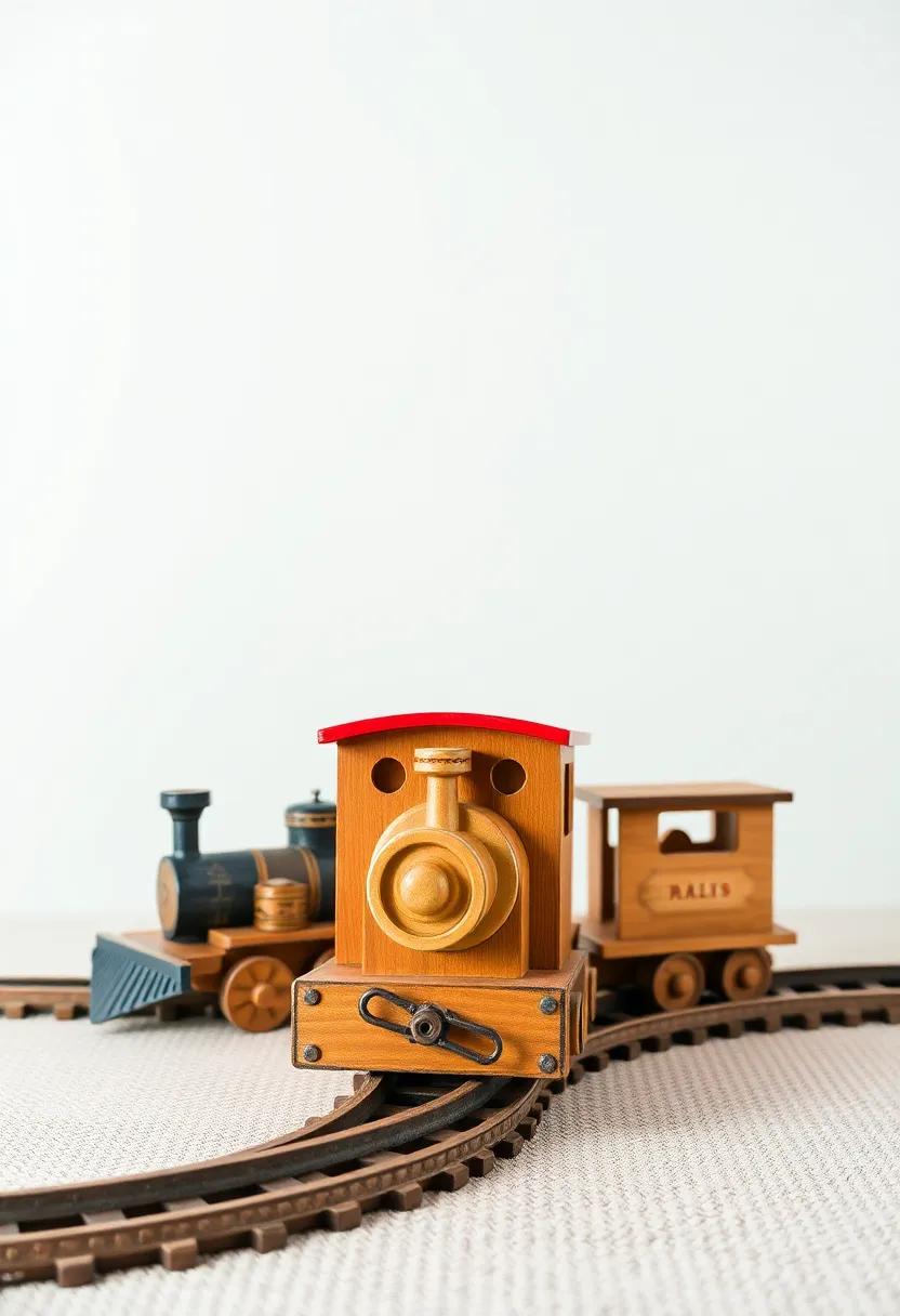 Vintage Train Toys: Incorporate classic⁢ wooden ‍train sets that encourage hands-on play and nostalgia for parents