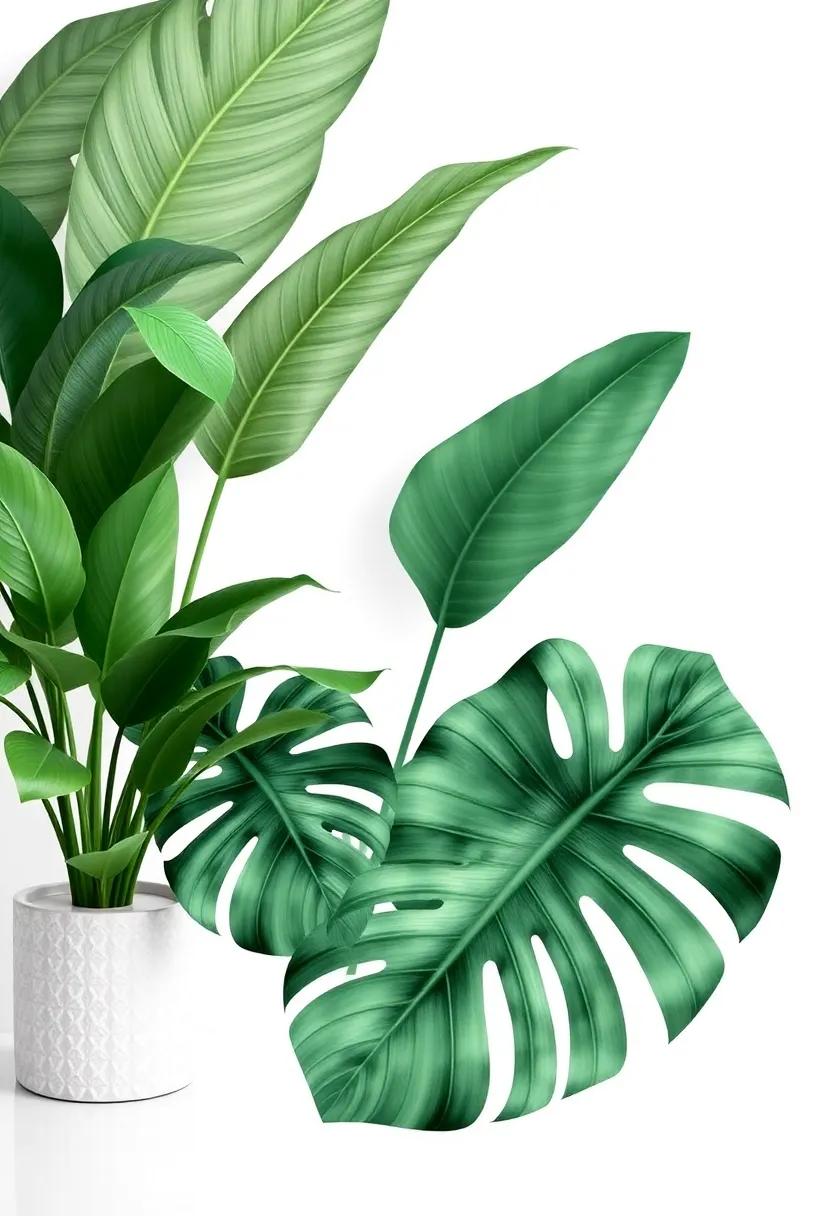 Lush ⁤Leafy ⁤Prints: Embrace the tropics with oversized leaf‌ prints⁣ that celebrate nature and add vibrancy to​ your space