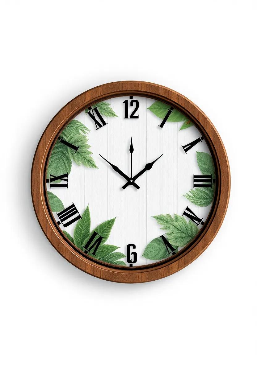Outdoor-Inspired Wall Clock: Integrate a⁤ wall clock⁢ with a tropical design,reminding you of the laid-back ‌island​ lifestyle