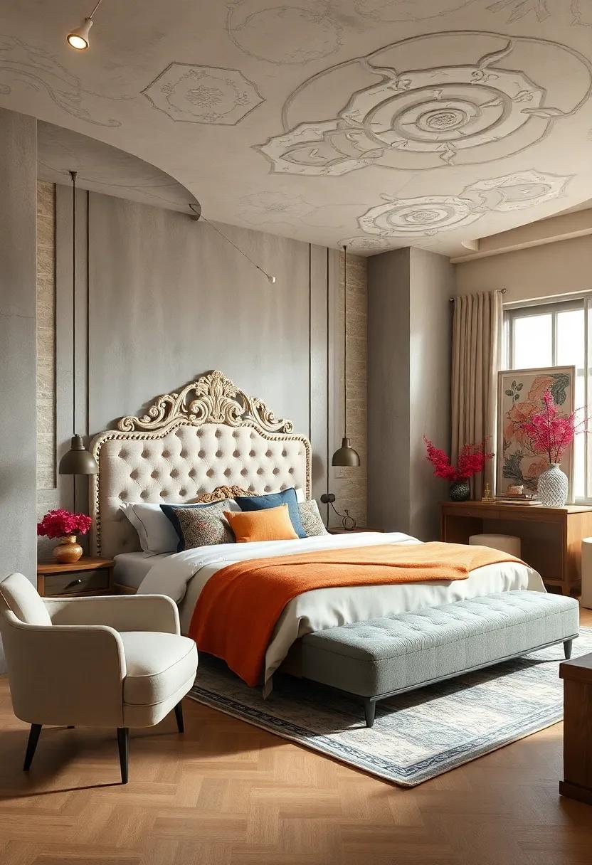 Artistic Flourishes: Adding Decorative Elements⁤ to ​Vintage Headboards