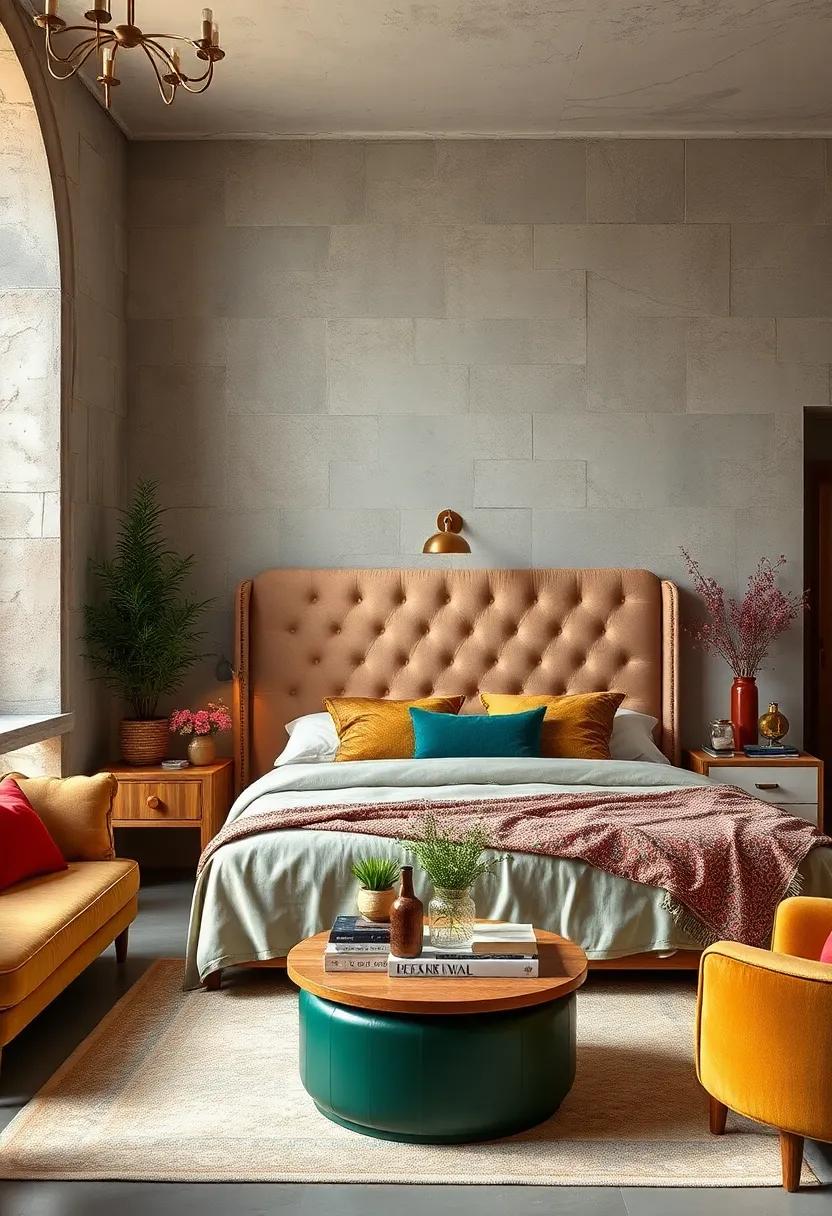 Eclectic Combinations: Mixing Vintage Headboards with diverse⁣ Décor Styles