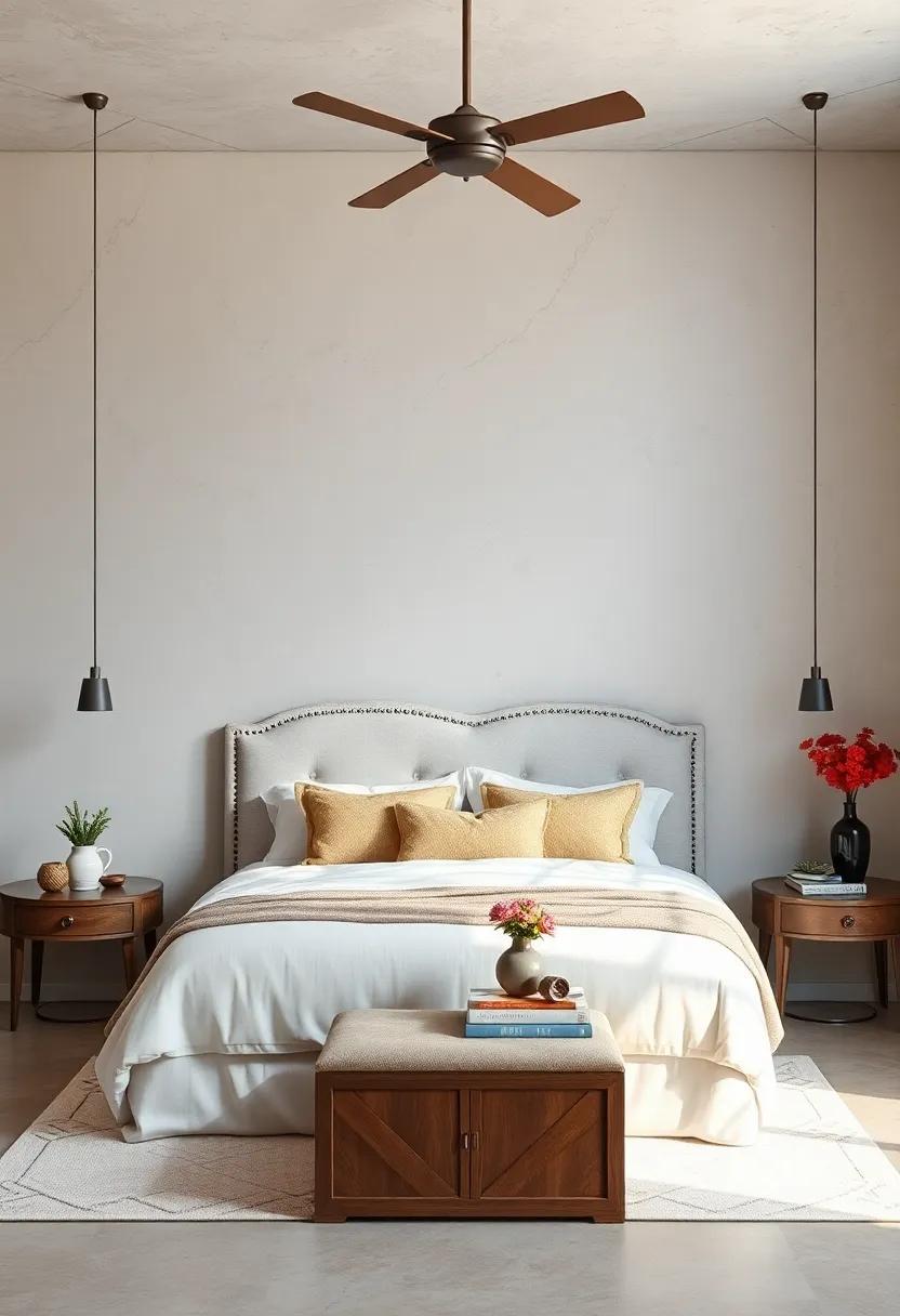 Light and Airy: Creating a spacious Feel with Vintage Headboards
