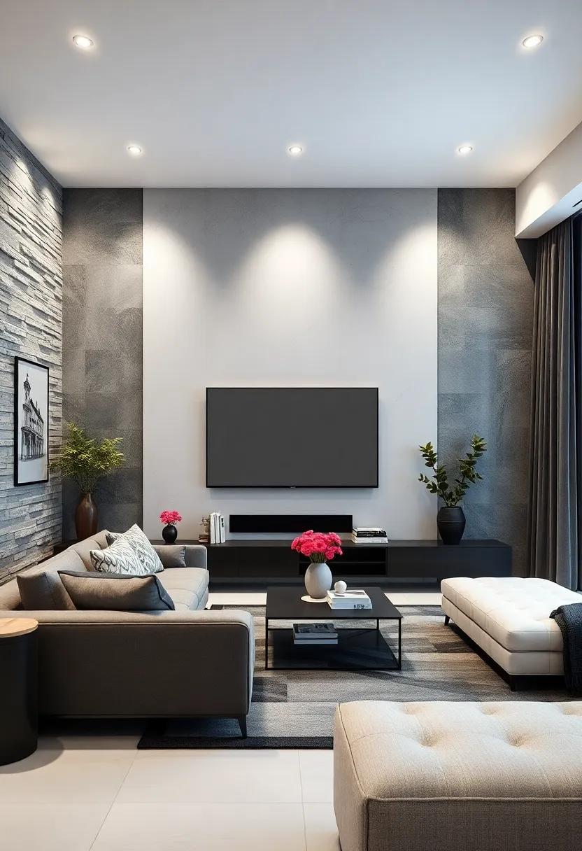 Innovative Lighting Solutions: Illuminating ⁣the Black ⁤and White Contrast