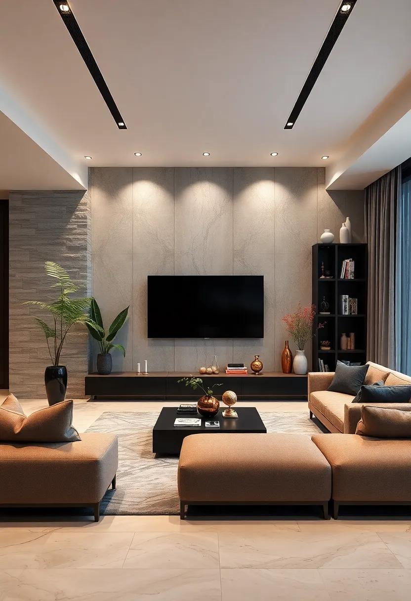 Modern Furniture ‌Choices: Pairing the Right Pieces with Your TV Wall