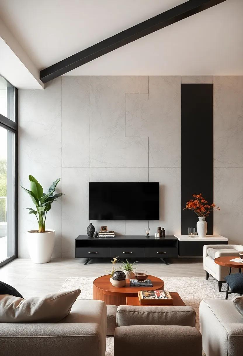 Sleek Lines​ and ‌Modern‌ Aesthetics: Defining Features of⁢ a‌ TV‌ Wall