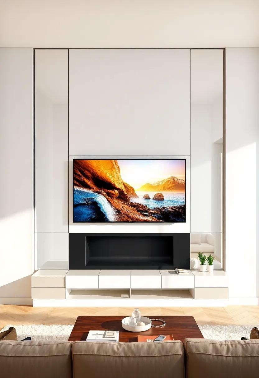 Curating a Cozy Atmosphere ‍Around Your Mirrored TV⁤ Area
